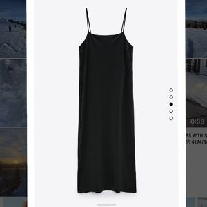 Zara Flowy Midi Dress